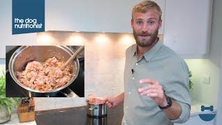 How to make cooked dog food  Dog Nutrition Lessons  Ep 14.