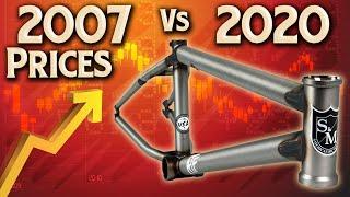 Have BMX Prices Changed In 13 Years? - Comparing 2007 vs 2020