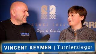 Vincent Keymer gewinnt das GRENKE Chess Open 2018 in Karlsruhe  Pressekonferenz