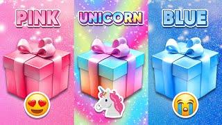 Choose Your Gift... Pink Unicorn or Blue  How Lucky Are You?  Quiz Shiba
