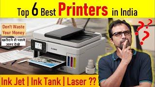 Top 6 Best Must-have All-in-one Wifi Printers For Home Use In India 2024 Inkjet Ink Tank Laser