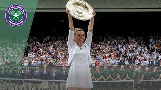 Wimbledon 2019 ladies singles trophy presentation