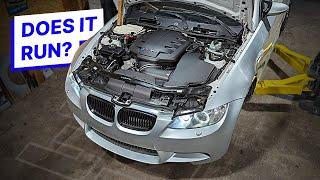 The First Start of The New Engine - BMW E92 M3 - Project Frankfurt PT7