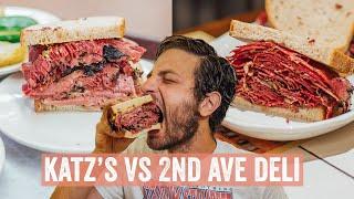 Which NYC Jewish Deli is Best? Katzs vs 2nd Ave Deli  Jeremy Jacobowitz