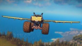 MODDED FLYING MONSTER TRUCK Just Cause 3 Mods