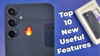 Samsung Galaxy A55 5G Top 10 Useful Features  Top 10 Tips & Tricks 