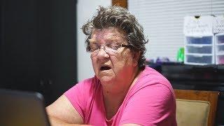 ANGRY GRANDMA REACTS TO  PORN PRANK