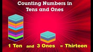 Learn Counting Numbers in Tens and Ones - Numbers 10 to 19  Mathematics Book B  Periwinkle