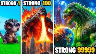 Weakest To STRONGEST HULK GODZILLA In GTA 5