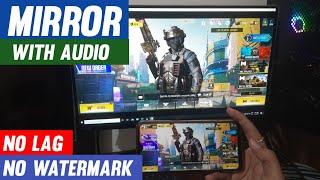 How To Mirror Android To PC With Audio  No Delay  No Watermark Hindi