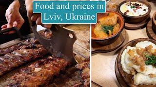  Restaurants and Prices in Lviv Ukraine