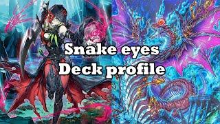 SNAKE EYES DECK PROFILEYugioh TCG