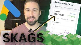 I used SINGLE KEYWORD AD GROUPS in 2024 to make $300000 profit with Google Search Ads  SKAGS