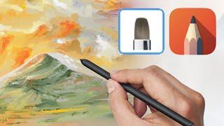 Creating a Painting with only one Brush - Autodesk Sketchbook Speedpainting