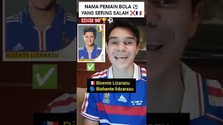 cara baca #pemain #sepakbola #prancis yang sering salah #bola #indonesia