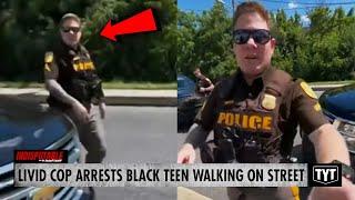 Unhinged Cop Pulls Up & Arrests Black Teen RAGES After Being Questioned