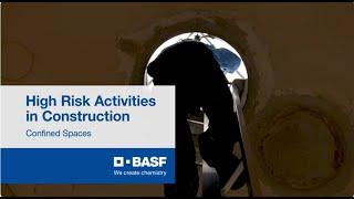 Confined Spaces - Safety Campaign for High Risk Activities on Construction Sites