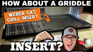 New Weber Griddle Insert - Turn Your Weber Genesis Gas Grill Into a GRIDDLE