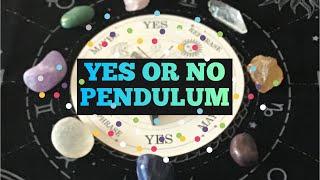 YES OR NO PENDULUM READING AND ANSWER. TIMELESS ⏰