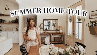 SUMMER HOME TOUR 2024  simple summer decorating ideas