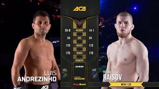 Жоао Луиз Ногуейра vs. Юсуф Раисов  Joao Luiz Nogueira vs. Yusuf Raisov  ACA 97