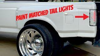 HOW TO PAINT MATCH LED OBS FORD TAIL LIGHTS