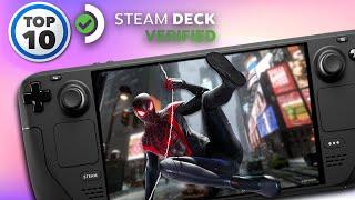 Top 10 Verified Steam Deck MIND-BLOWING Games  