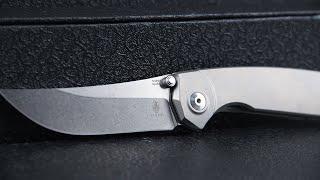 Kizer Shamshir Tactical Folding Pocket Knife S35VN Blade and Titanium Handle Ki4517