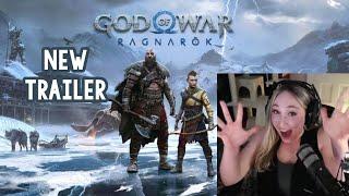 Im very excited for God of War Ragnarok TRAILER REACTION