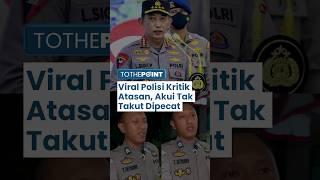 VIRAL Polisi Kritik Atasan karena Potong Hak Anak Buah Minta Bantuan Kapolri Tak Takut Dipecat