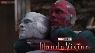Vision Vs White Vision - Finale Fight Scene  Scarlet Witch Vs White Vision  WandaVision S01 E09