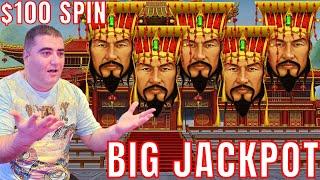 HUGE JACKPOT On High Limit Dollar Storm Slot Machine - $100 Spins