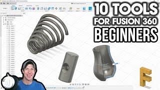 Getting Started with Fusion 360 Part 3 - Modeling with SOLID TOOLS