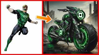 AVENGERS But Dystopian Motorcycles - all Marvel & DC characters 2024 #AI #superhero