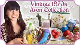 My Vintage 1970s Avon Cosmetic collection Over 100 pieces?