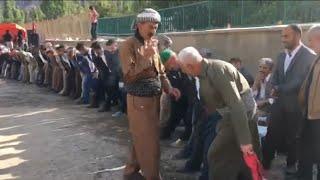 Hakkari düğünleri taşbaşı köyü düğünleri halaya giren dayı böyle halay görülmedi kurdish wedding