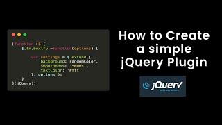 How To Create Jquery Plugin  Change Random Background Color On Page Reload