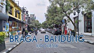 THE HISTORIC BRAGA CITY WALK BANDUNG  THE ROAD BETWEEN BANDUNG SQUARE TO BRAGA