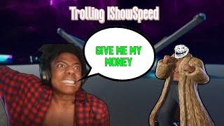 Bullying IShowSpeed in a 100$ Fortnite Wager He Cried