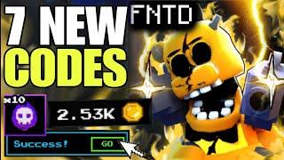 *NEW UPDATE* ROBLOX FIVE NIGHTS TD CODES 2024  FIVE NIGHTS TD CODES  FIVE NIGHTS TD CODE