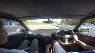 Nissan Skyline R32 GTR -  Single Turbo 2nd to 3rd gear pull #short