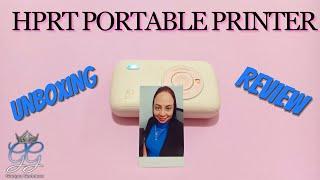 Unboxing and Review of the HPRT Bluetooth Portable Printer Review Printing on the Go