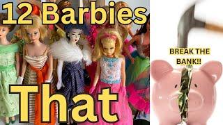 My most expensive $1000 Barbie dolls Collection Explained  Vintage Childhood