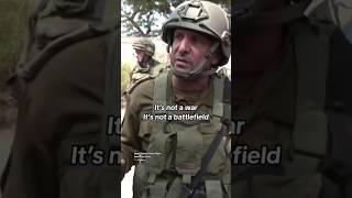 Israeli Defense Forces major says its not a war... its a massacre after Hamas attack #shorts