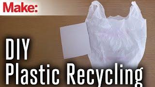 Recycle Plastic Bags Into Plastic Sheets