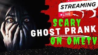 SCARY GHOST PRANK ON OmeTV LIVE