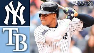 New York Yankees vs Tampa Bay Rays  Game Highlights  72224