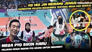 Pyo Terima Kasih Mega..?? Service Ace Mega Buat Pyo Jingkrak²  Komentar Ko He Jin Setelah Menang