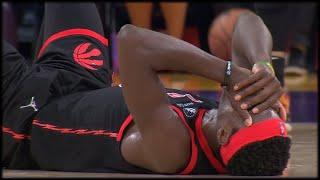 LeBron James Dirty Play on Raptors Pascal Siakam