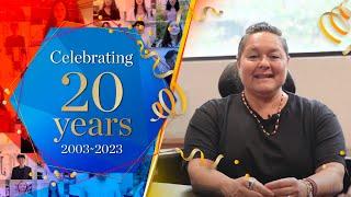 Celebrating 20 Years of Academic Excellence A Message from Our Chancellor